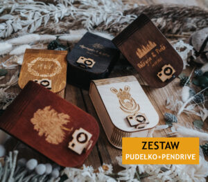 Pudełko książka na pendrive + pendrive 3.0