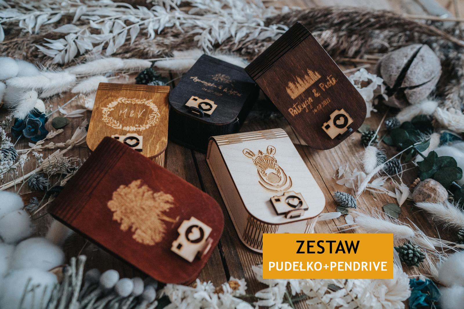 Pudełko książka na pendrive + pendrive 3.0